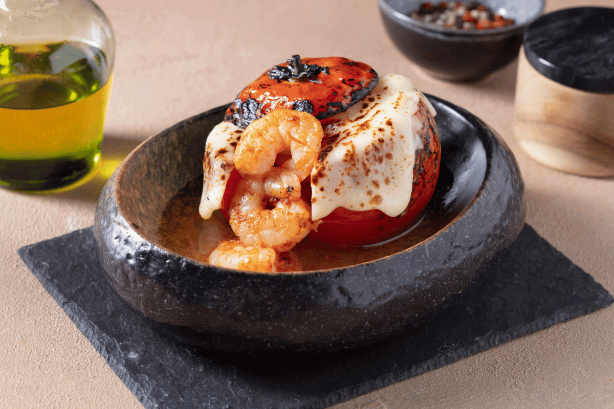 Karidesli Domates Dolması