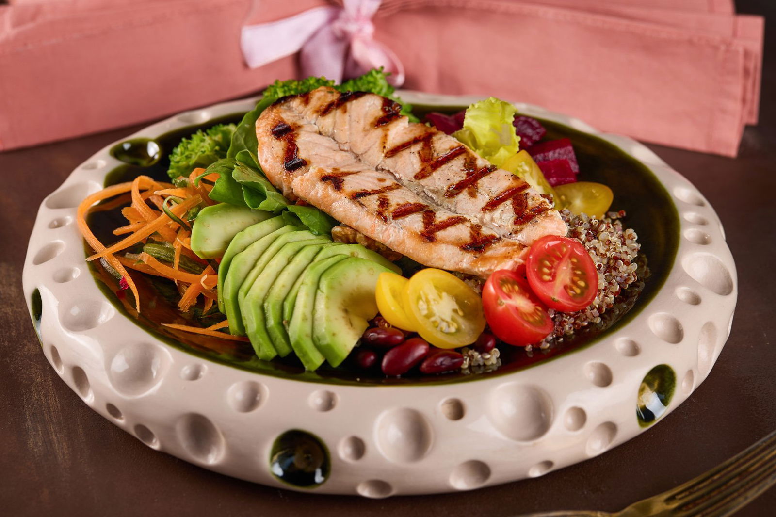 Izgara Somon Bowl