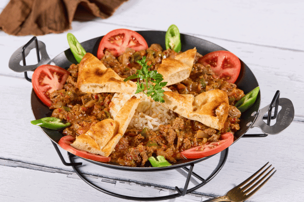 Meat on Cooking Tray (For 2 persons)