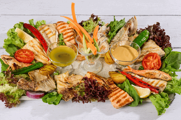 Mixed Fish Plate (for 2 Persons)