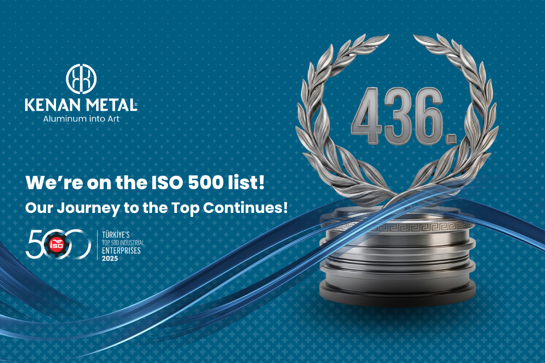 Kenan Metal Ranked 436th on the ISO 500 2025 List!
