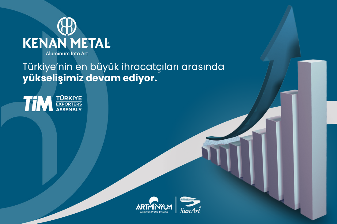 Kenan Metal'in İhracat Başarısı Devam Ediyor: 405. Sıradayız!