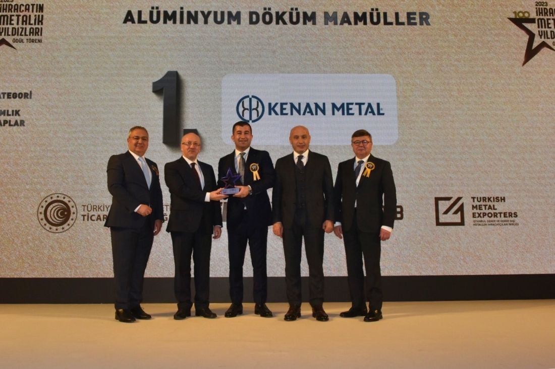 Kenan Metal, İhracatın Metalik Yıldızlarında Zirveye Ulaştı