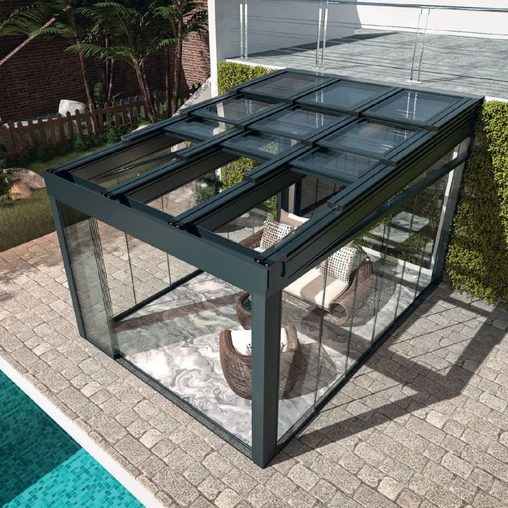Opening Glass Roof Systems