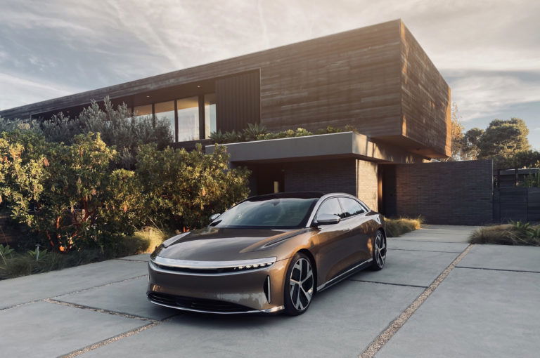 Lucid Air Dream Edition Range