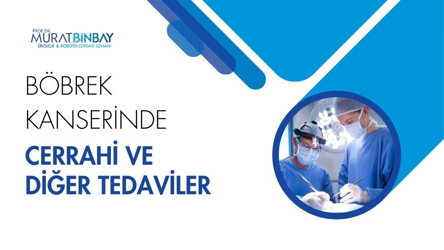 Böbrek Kanserinde Cerrahi ve Diğer Tedavi Yöntemleri