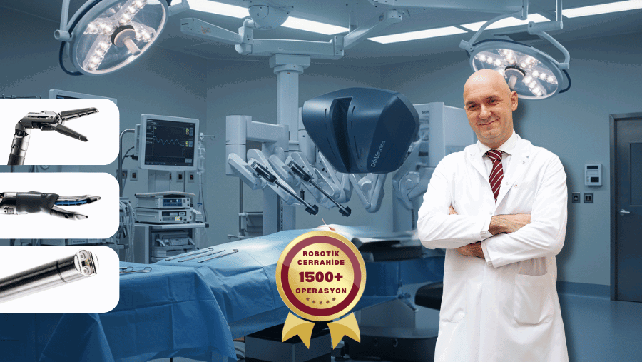 Prof. Dr. Binbay’dan 1500’ü Aşkın Robotik Operasyon