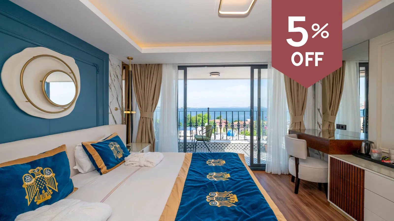 5 % de réduction avec le code « byzantium »