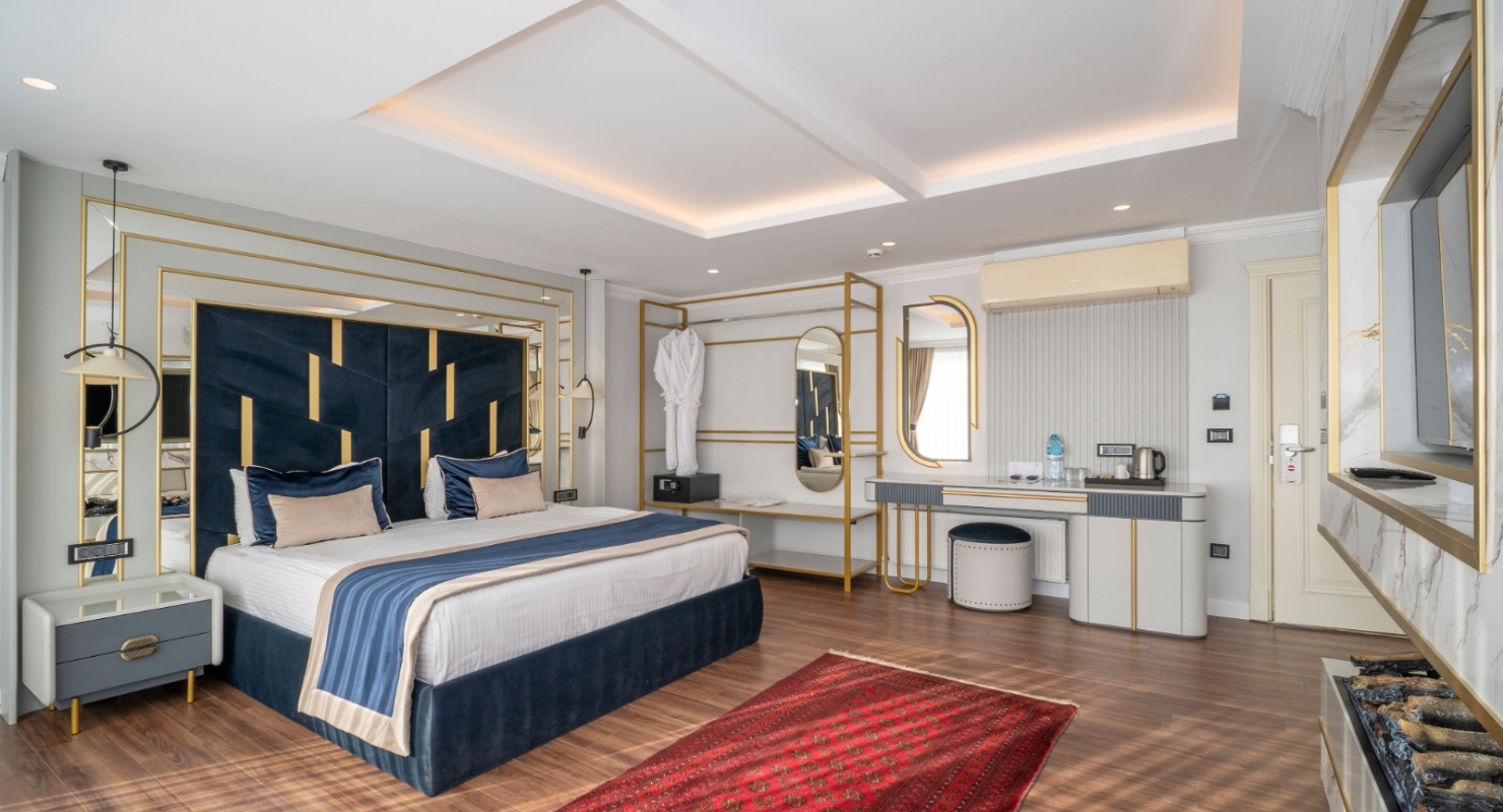 King Penthouse Suite Room wih Sea View