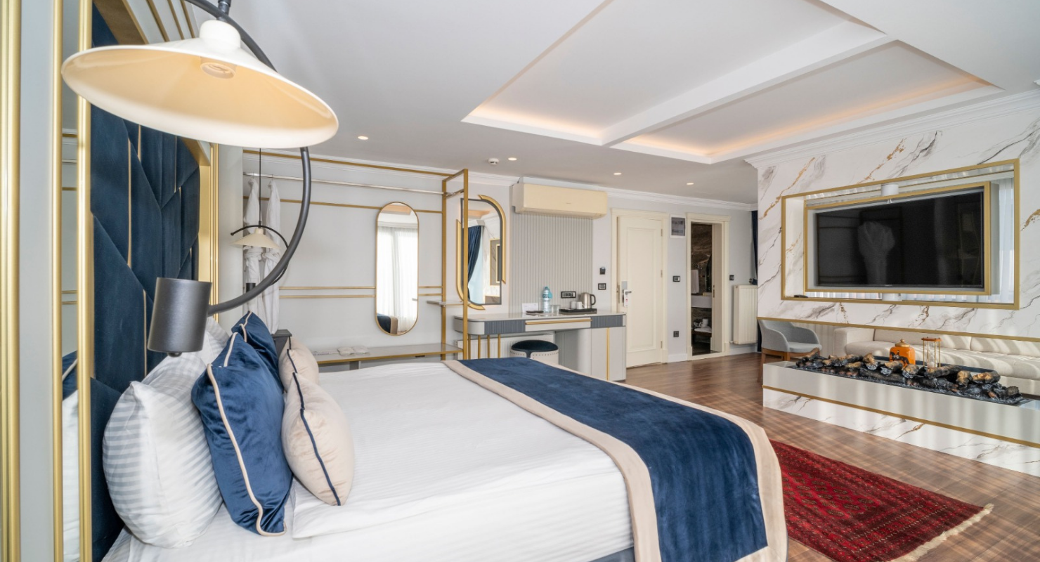 King Penthouse Suite Room wih Sea View