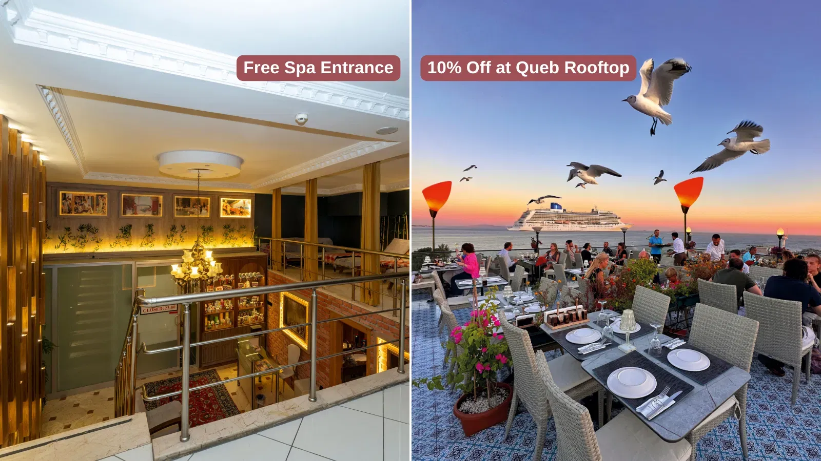 Vantaggi esclusivi della prenotazione diretta