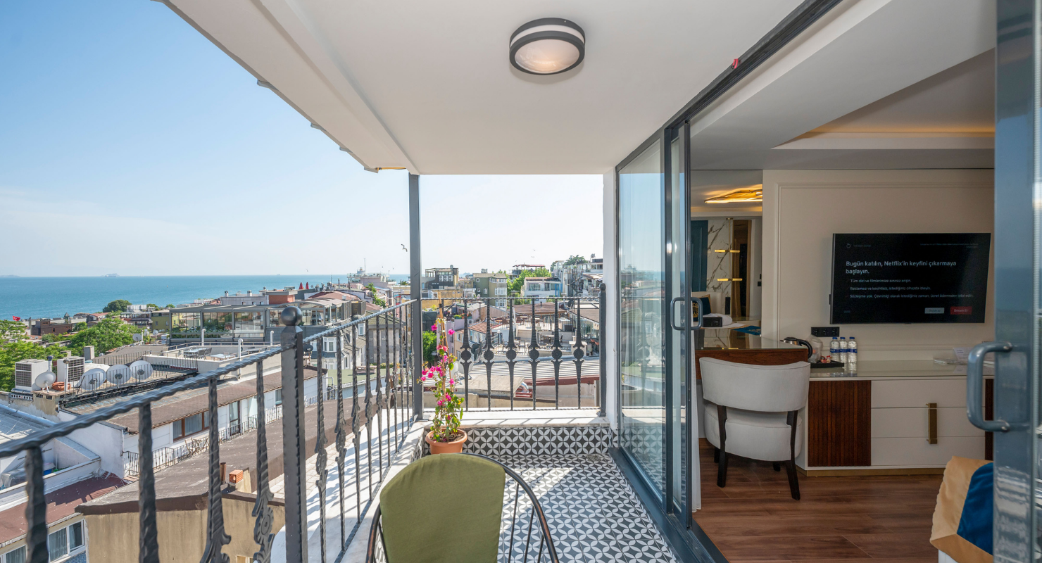 Penthouse Suite Room with Sea View