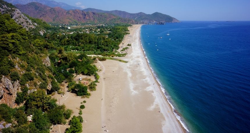 cirali beach plaj sahil