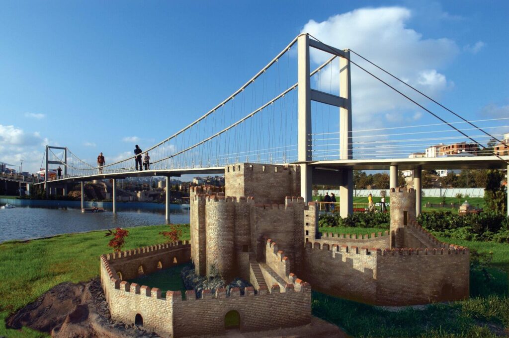 miniaturk eyup bridge