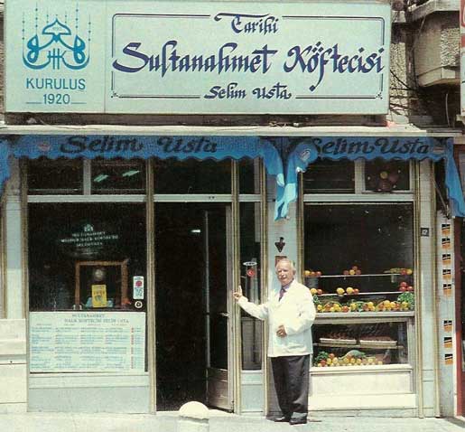 sultanahmet köfte istanbul tarih